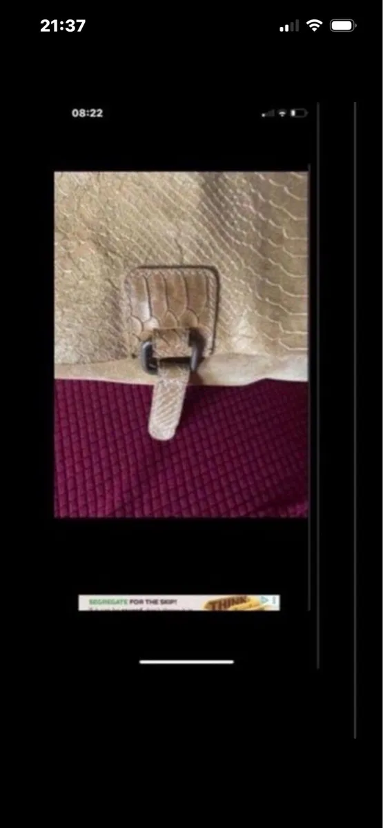 Leather shoulder bag - Image 3