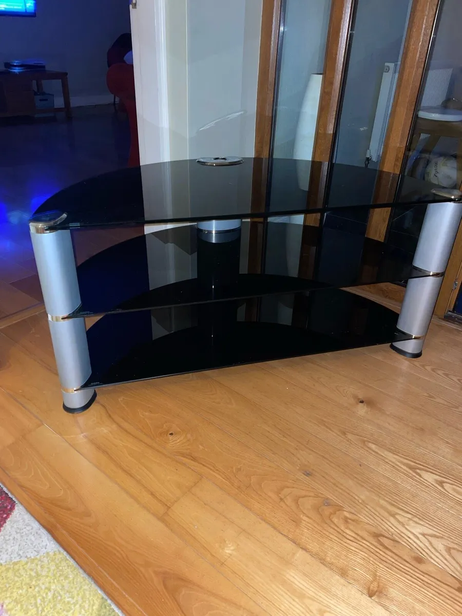Black Tv Stand - Image 1