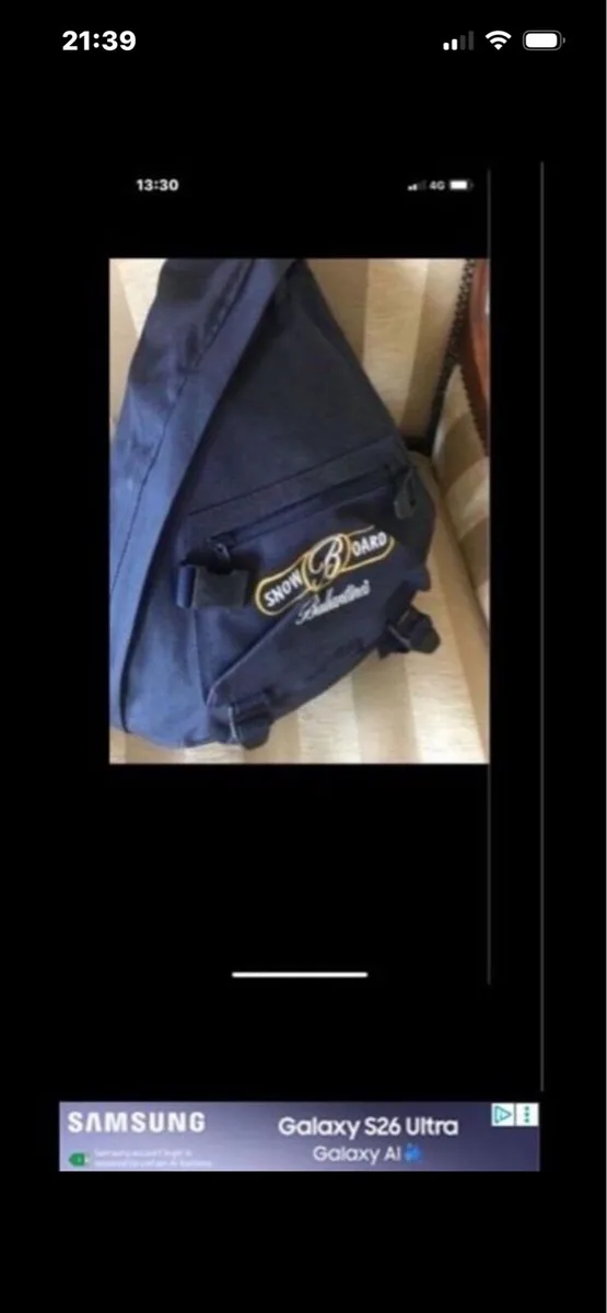 NEW-Snowboard Shoulder Bag - Image 1