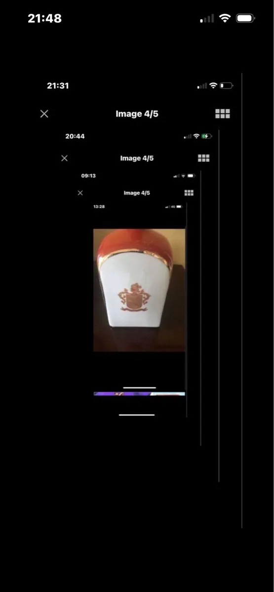 Very Rare Carlos 1 Ceramic Decanter - Image 4