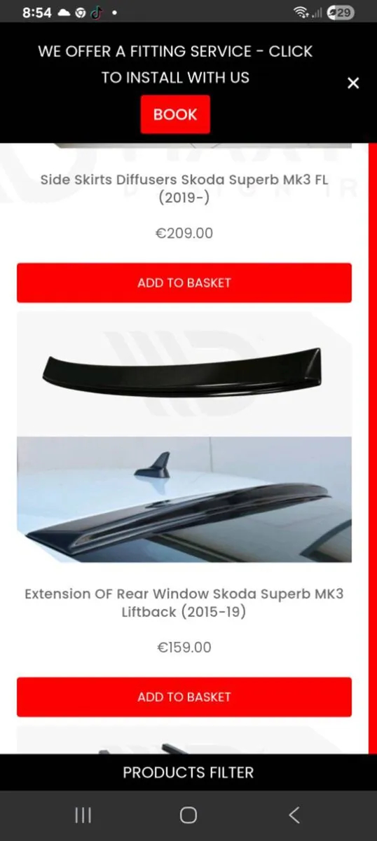 skoda superb bodykit - Image 2