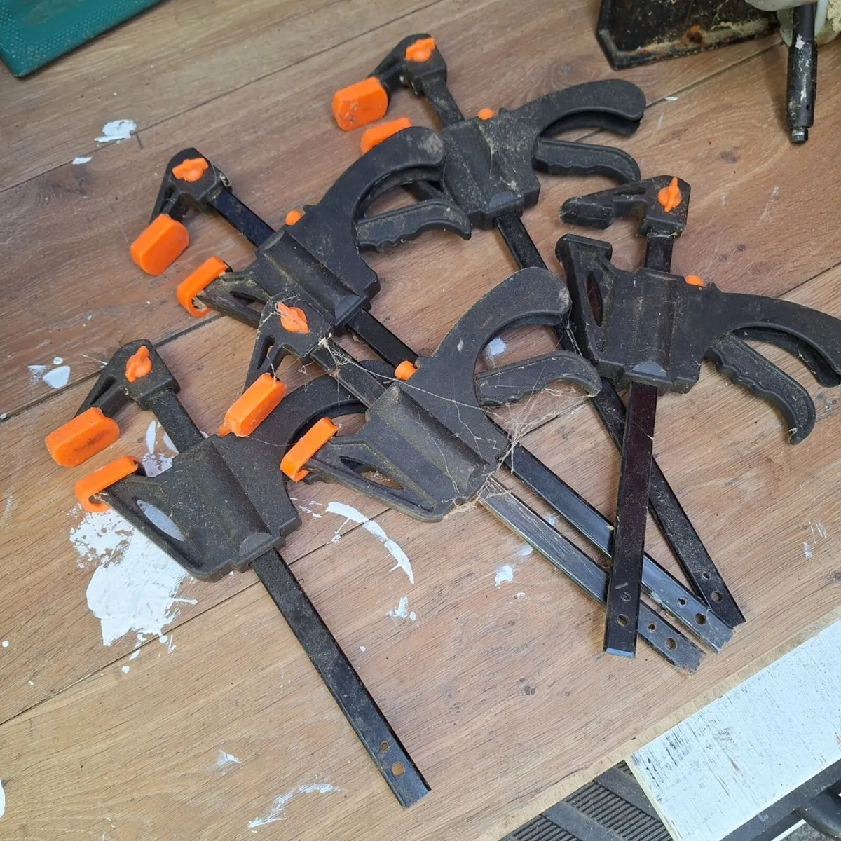 5 Saber Nylon Fibre Ratchet Bar Clamp Quick-Releas - Image 2