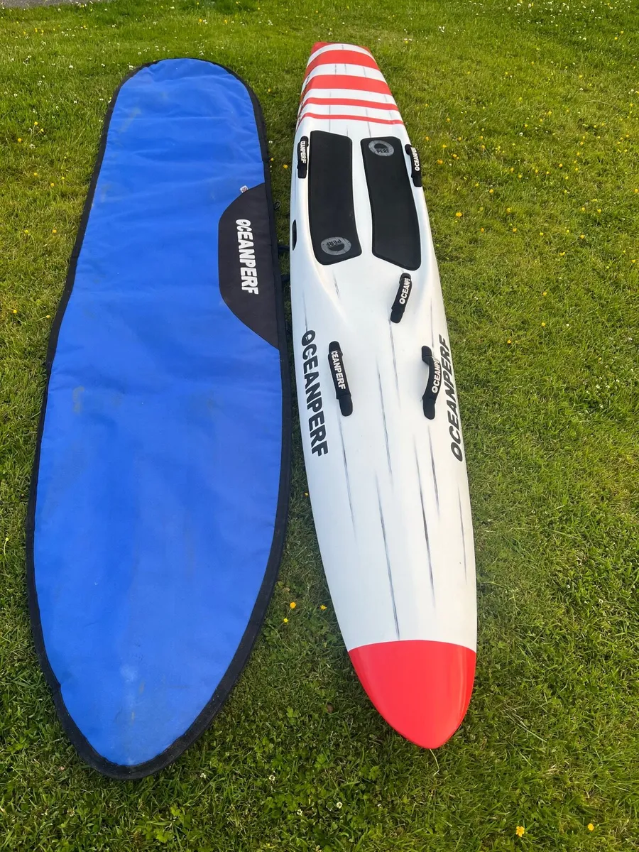 Surf lifesaving board and cover - Image 2