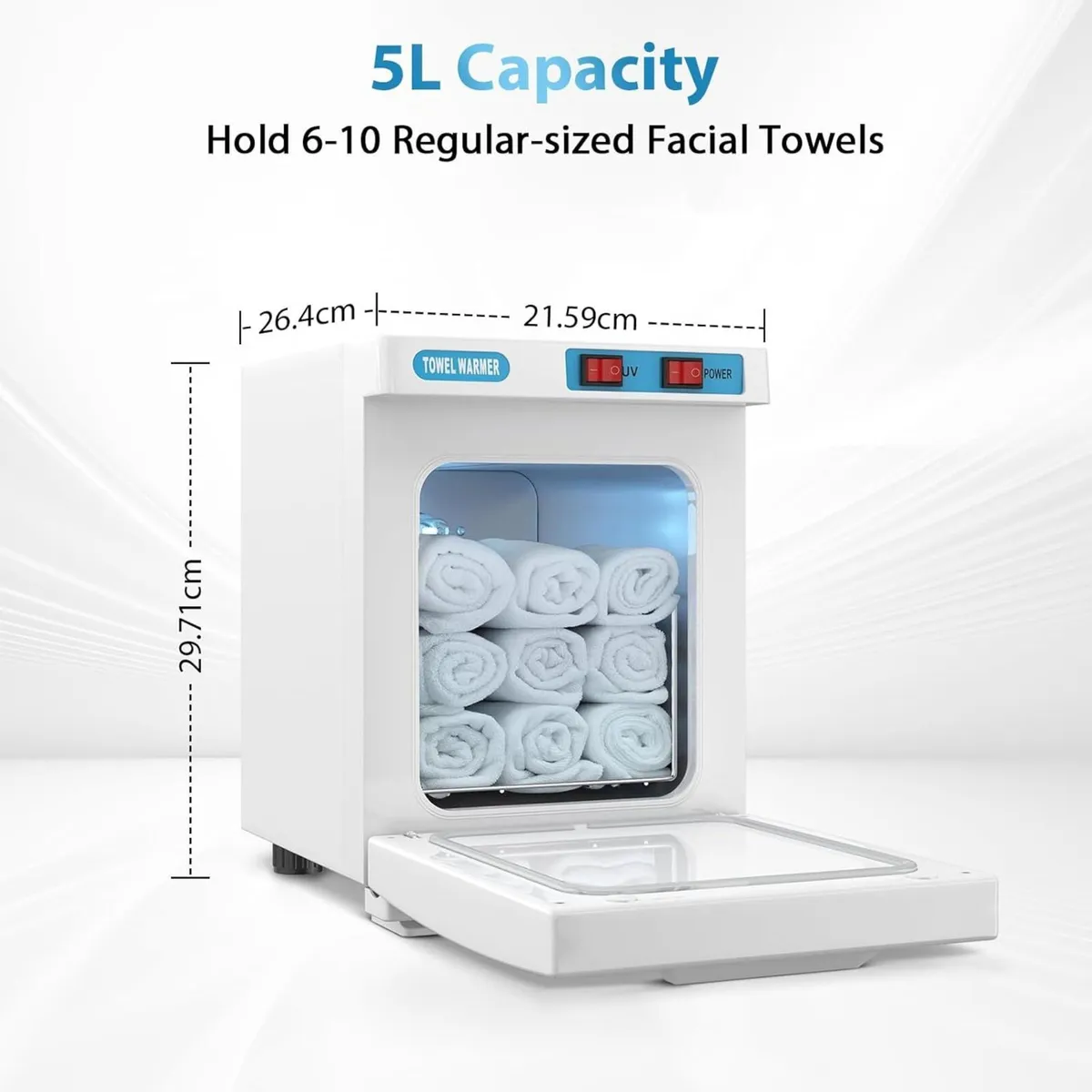 Towel Warmer Heater Cabinet Heated Steamer Quick - Image 2