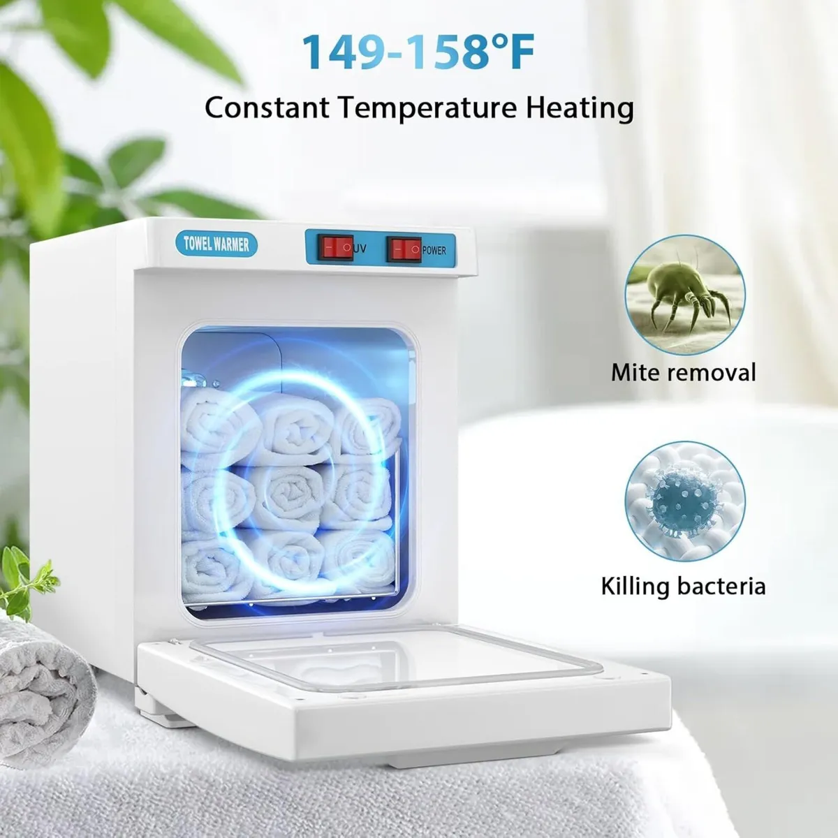 Towel Warmer Heater Cabinet Heated Steamer Quick - Image 3