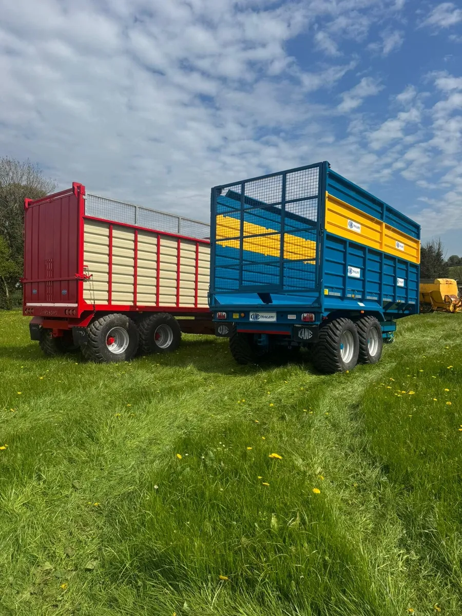 Johnston 18ft/14t silage trailer - Image 4
