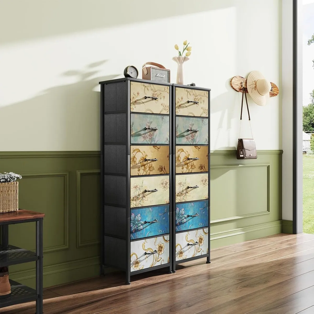 Chest of Drawers Bedroom with 6 Tall Fabric - Image 4