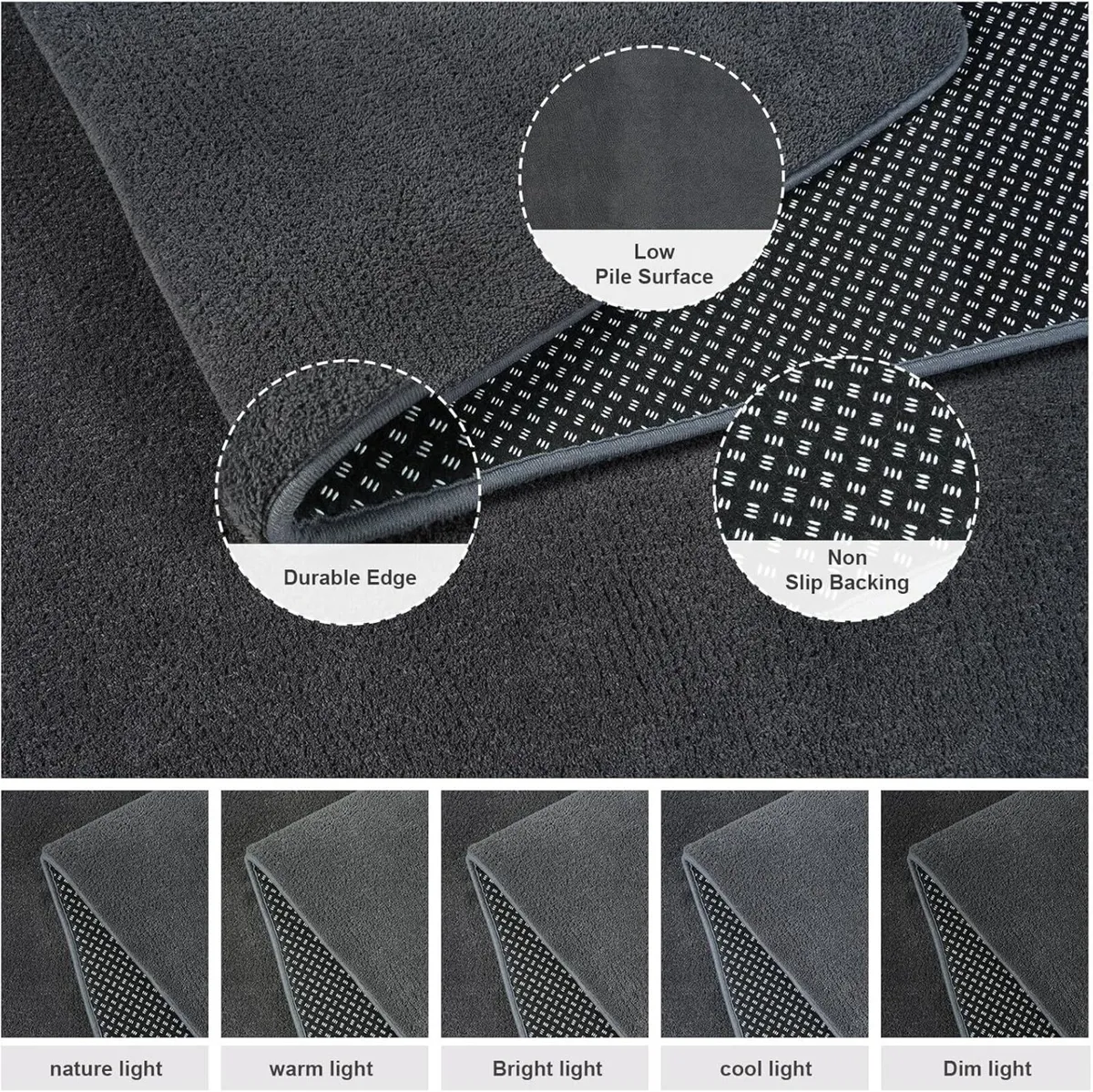 Large Rugs for Living Room Ultra Soft Fluffy - Image 4