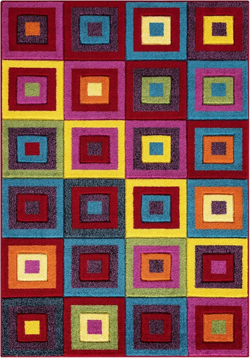 Multicoloured Large Rugs for Living Room Soft - Image 3