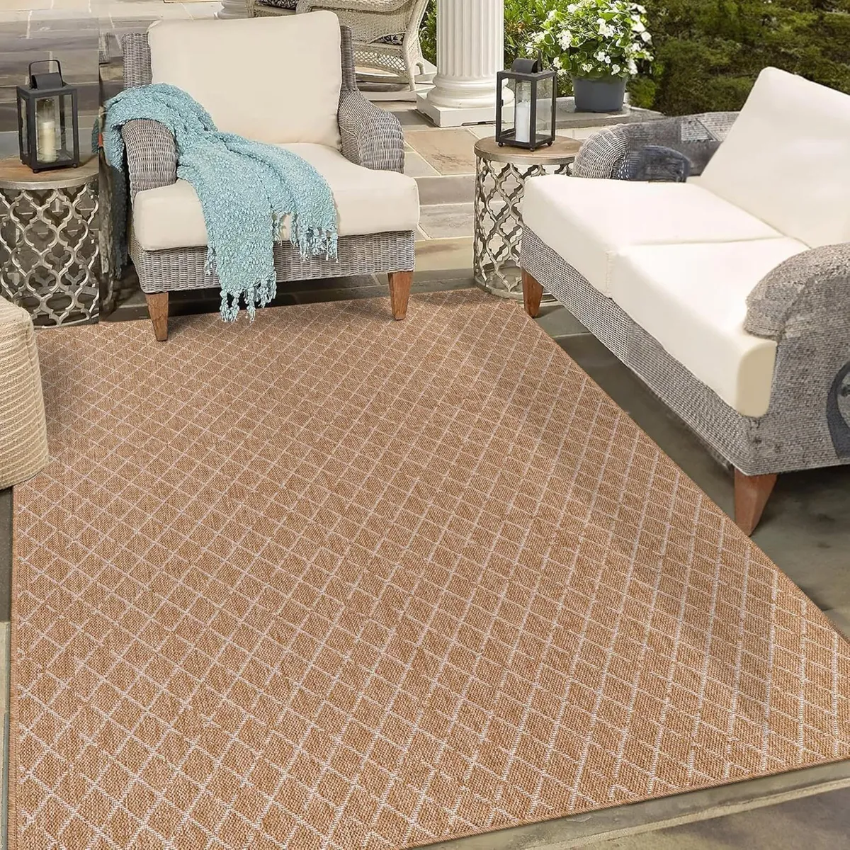 Rugs Living Room - Non slip Washable Area Rug - Image 1