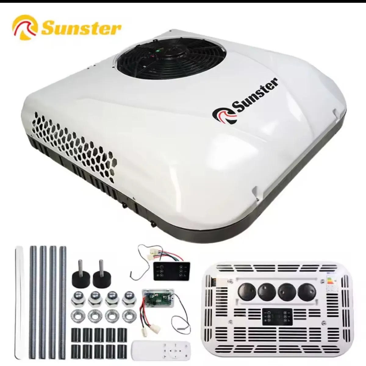 12V 24V Rooftop Parking Air Conditioner - Image 1