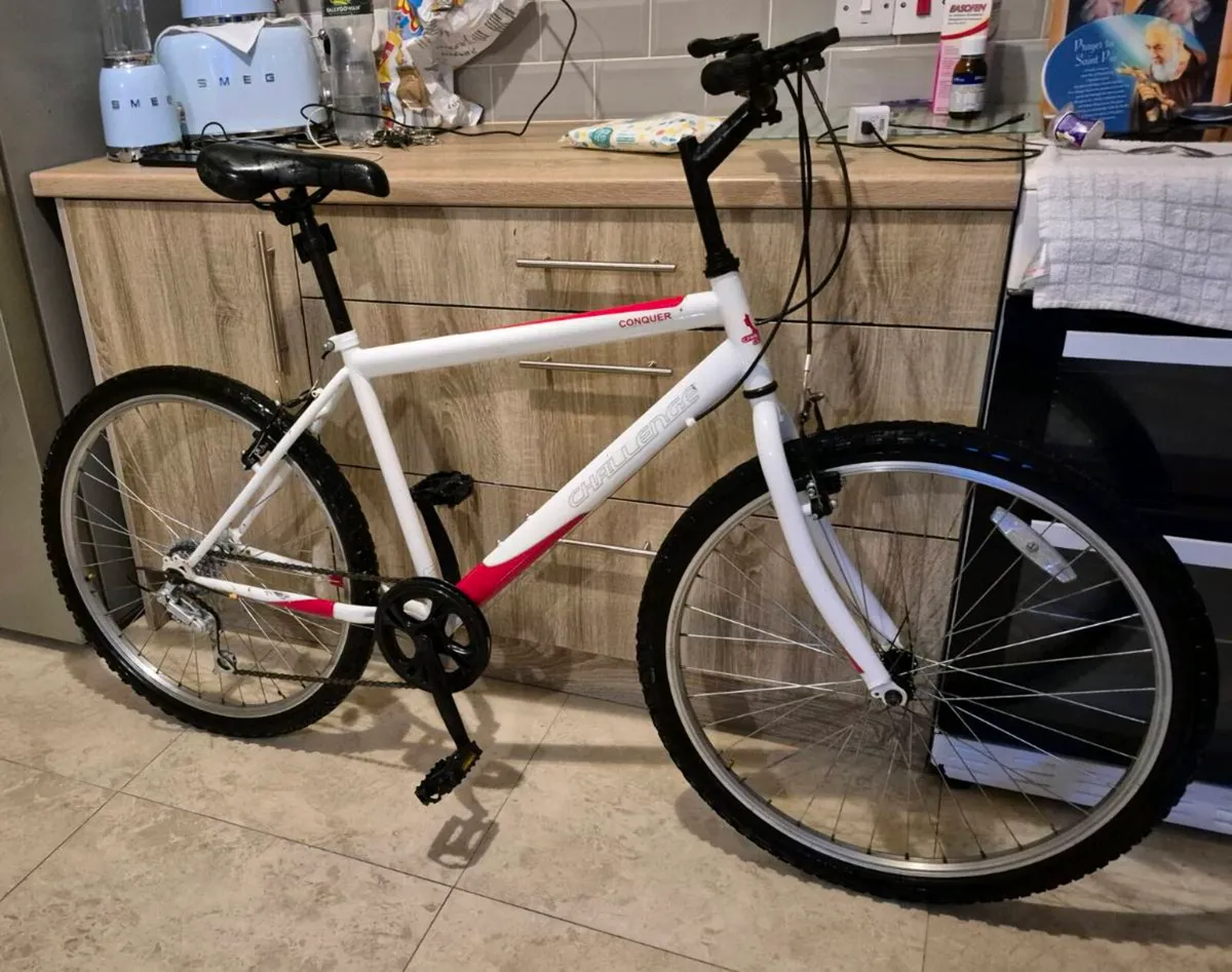 ADULTS CHALLENGE MOUNTAIN BIKE 21 SPEED SHIMANO EA - Image 1