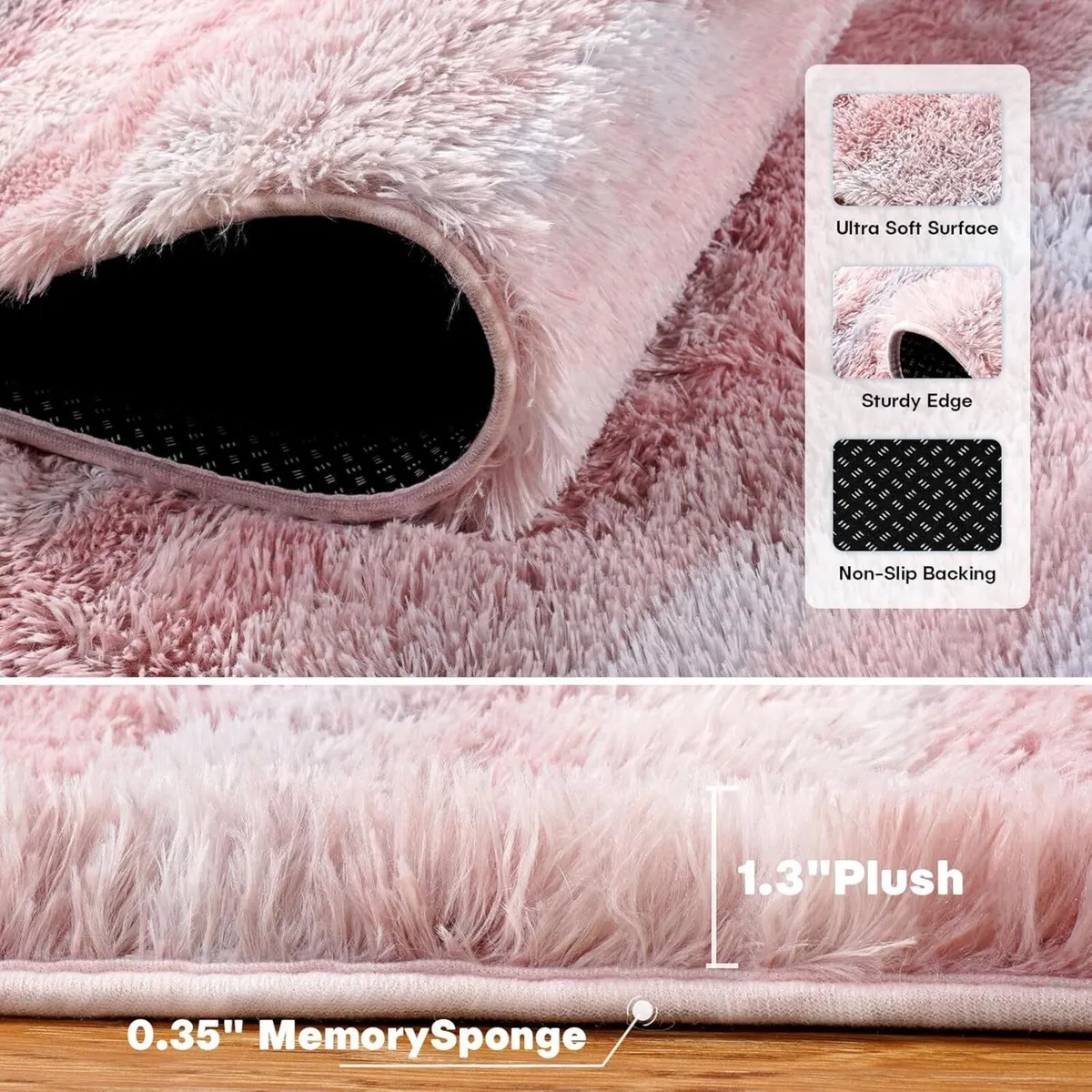 Rugs Living Room 180x270cm Large Rug for Machine - Image 2