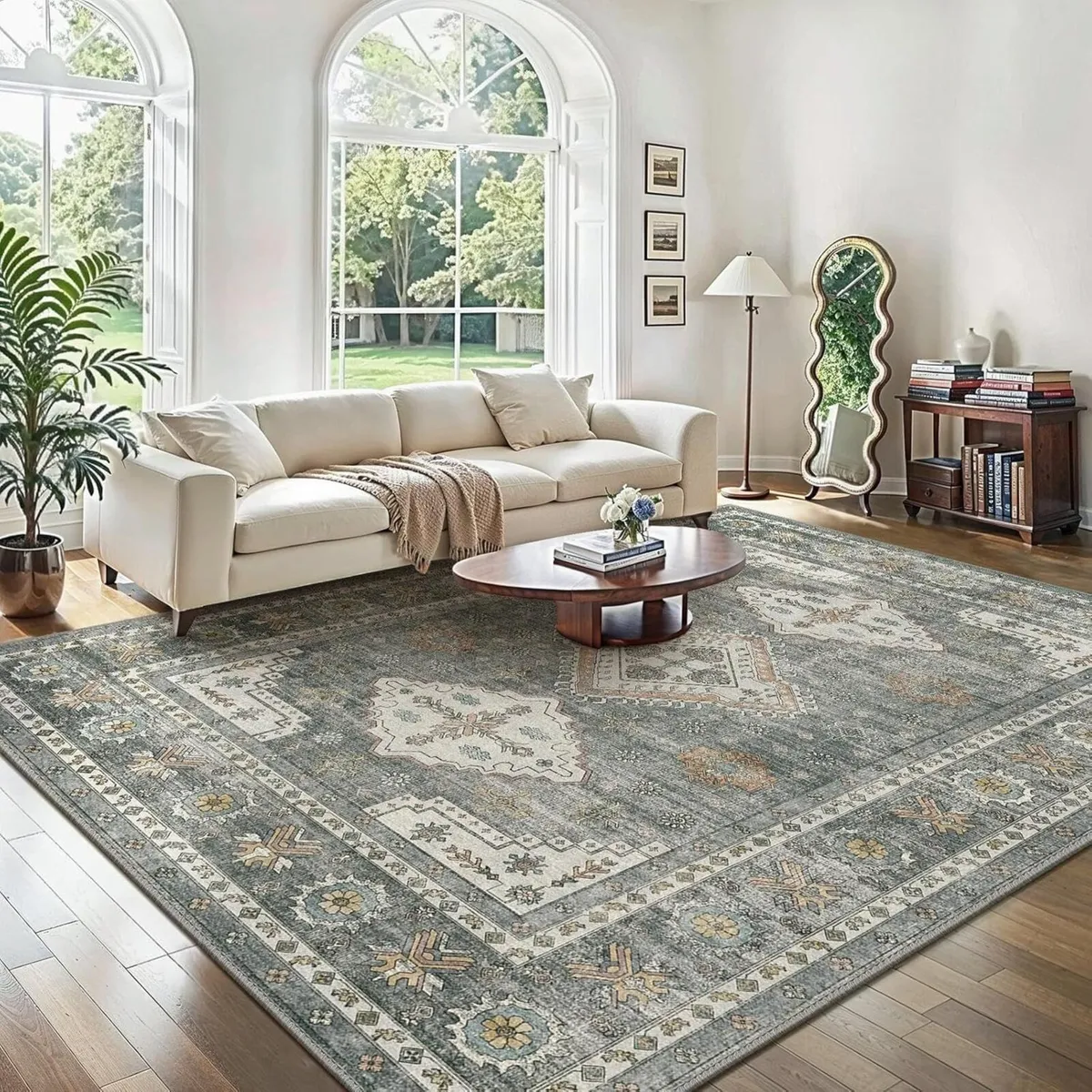 Washable Rug 200x290cm – Extra Large Non Slip - Image 1