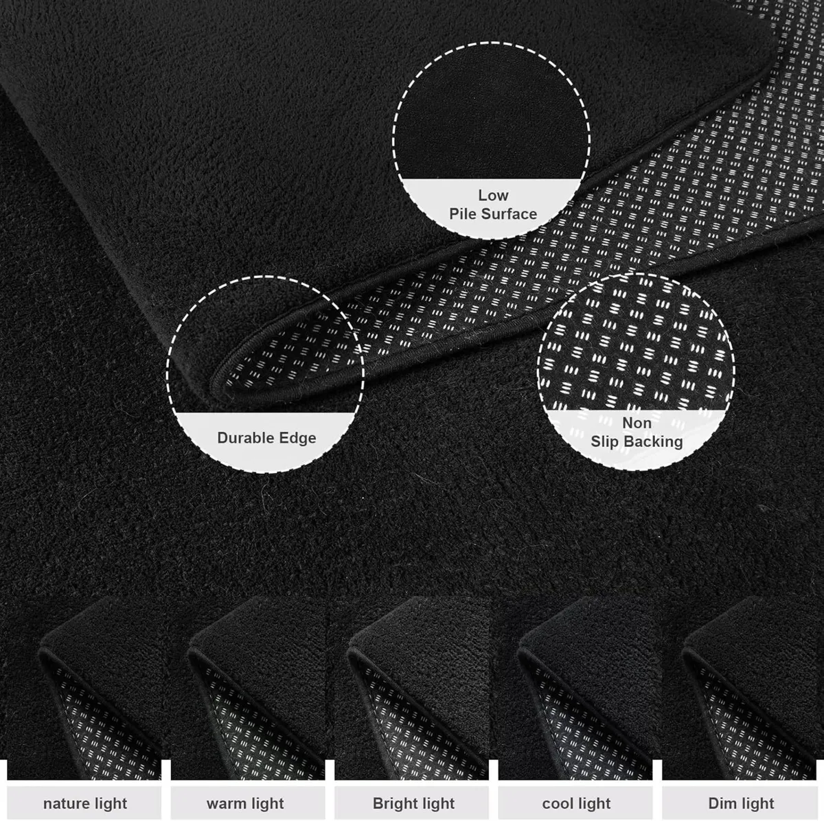 Large Rugs for Living Room Ultra Soft Fluffy - Image 4