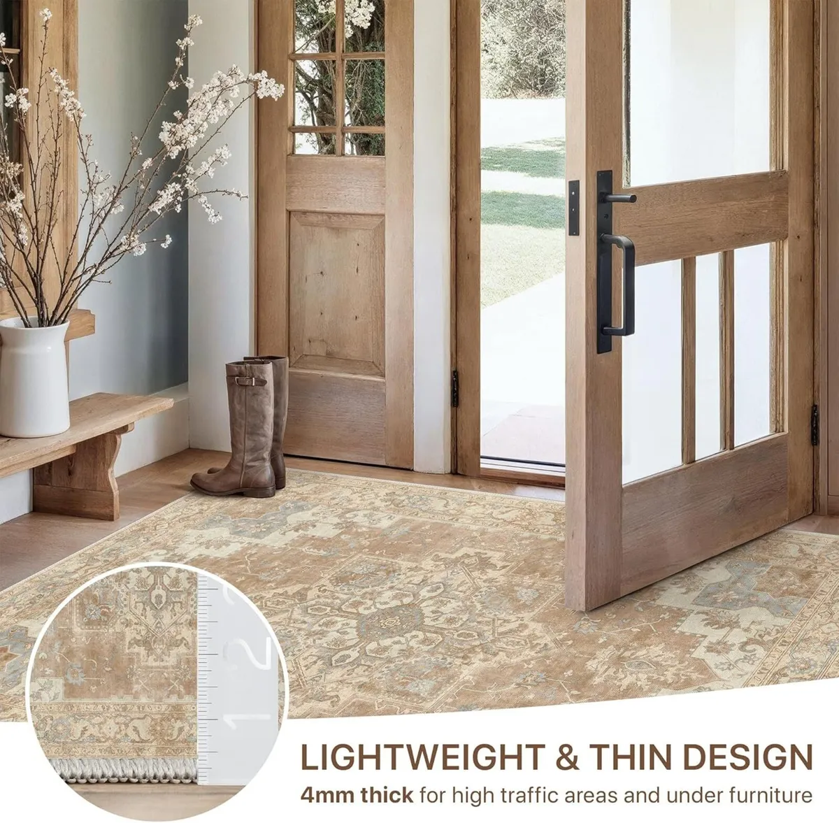 Large Rugs for Living Room 240x300cm Extra Area - Image 4