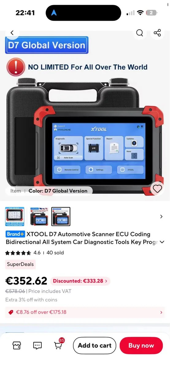 2026 XTOOL D7 Automotive Scanner - Image 4