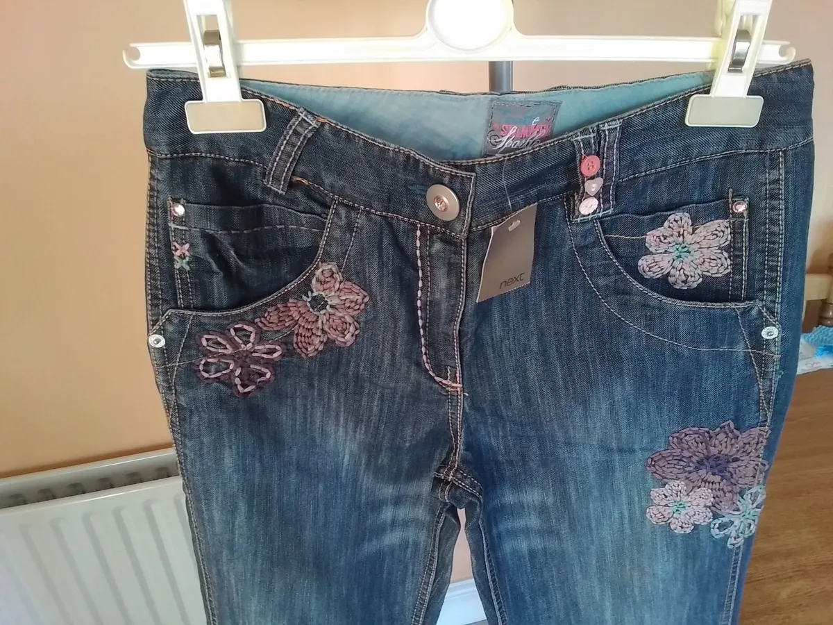 New - Next girls jeans - Image 2