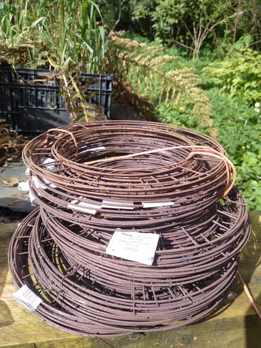 Wreath rings metal - Image 2