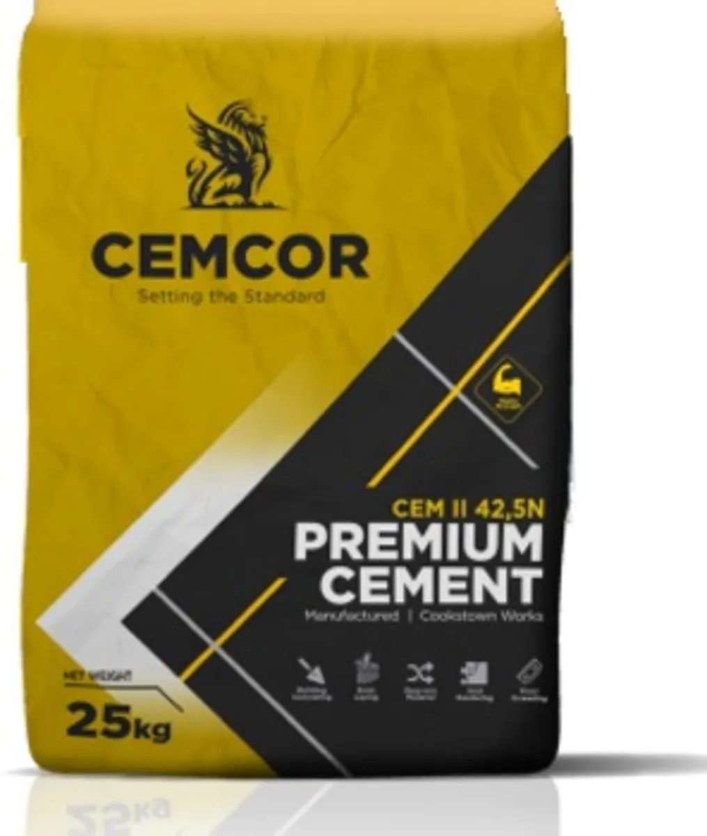 CEMCOR CEMENT 25kg Weather Proof bags