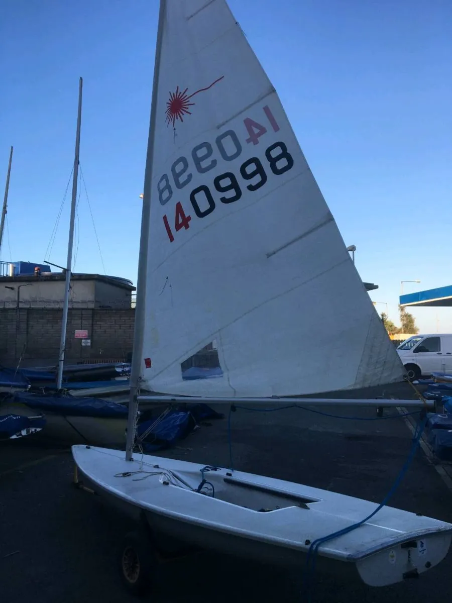 Laser dinghy, full rig - Image 4