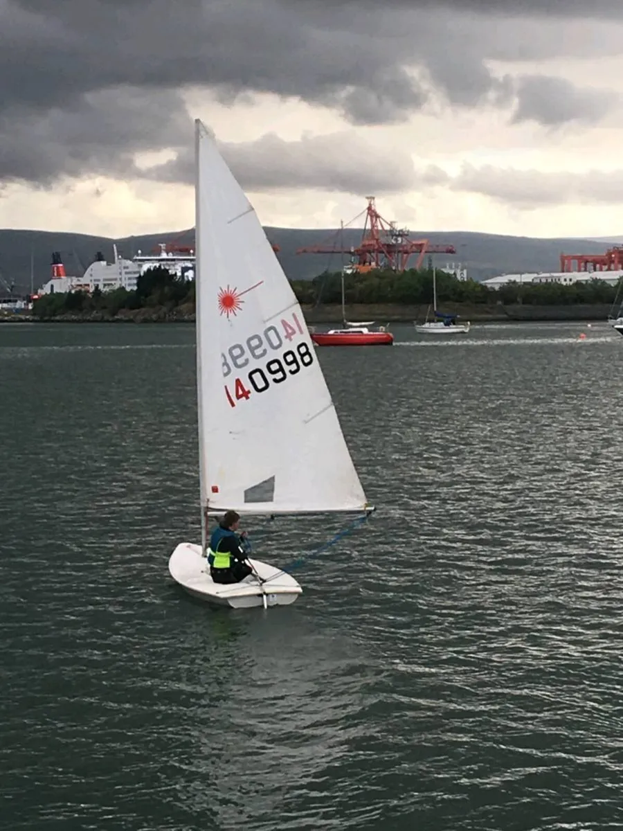 Laser dinghy, full rig - Image 2