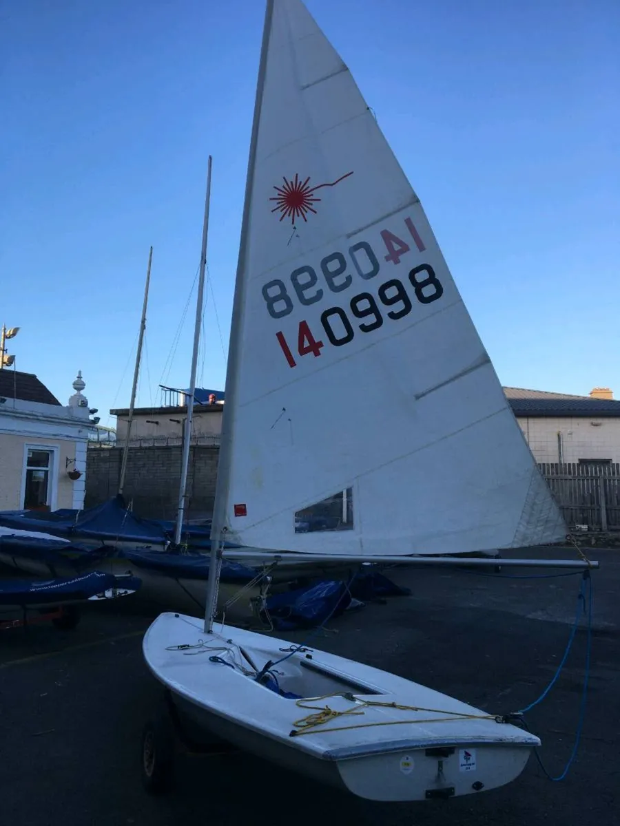 Laser dinghy, full rig - Image 3