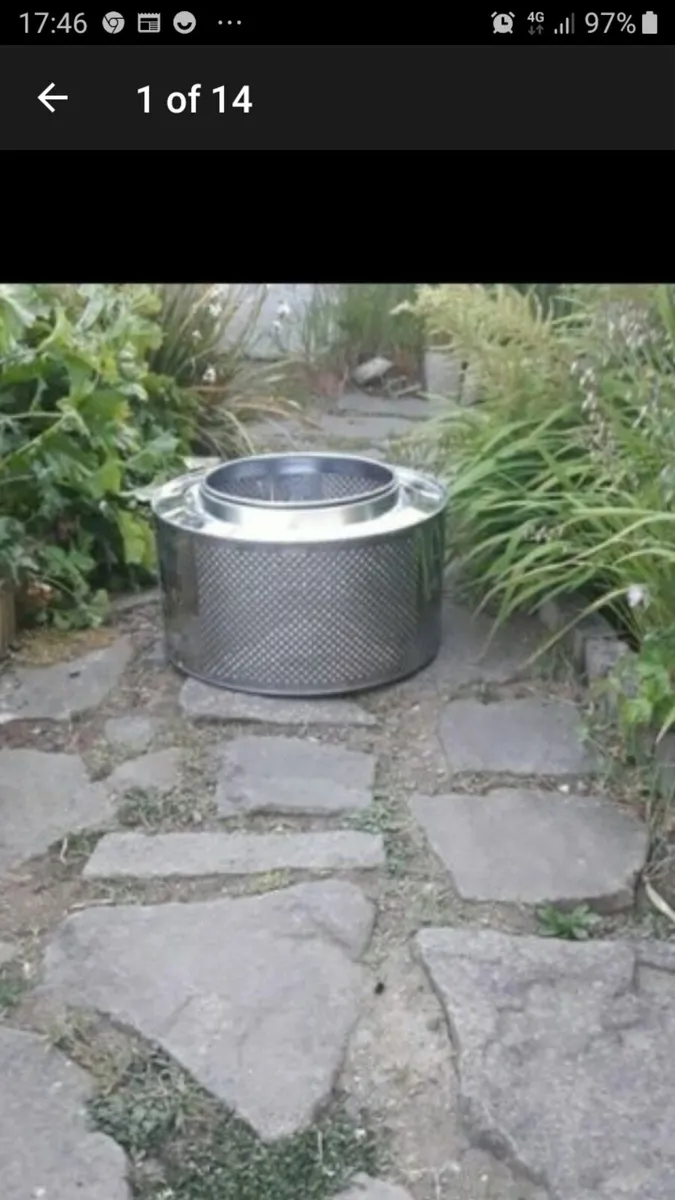 2 x Fire Pit Drums - Image 1