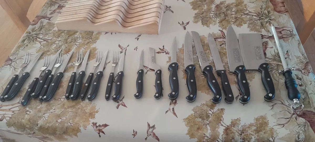 Butchers knives set - Image 2