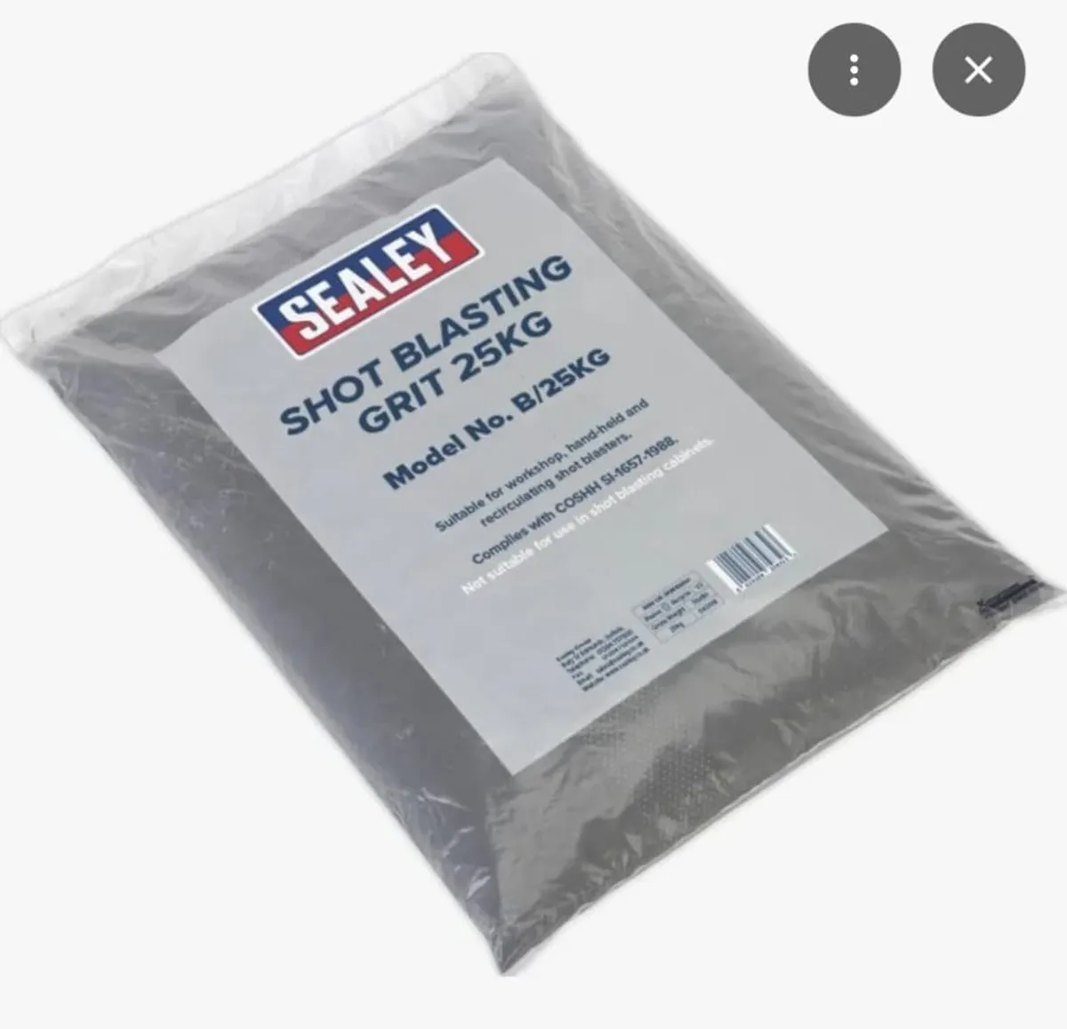 Sealey SBKITA Shot & Soda Blasting Kit - Image 3