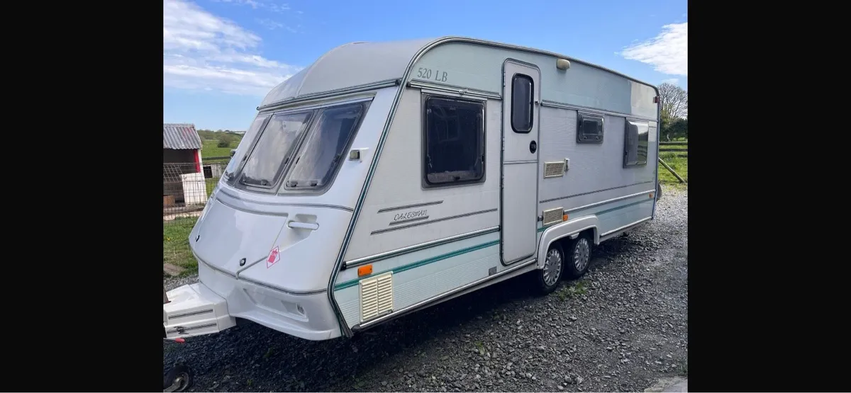 Caravan Dalesman 520 lb twin axel - Image 2