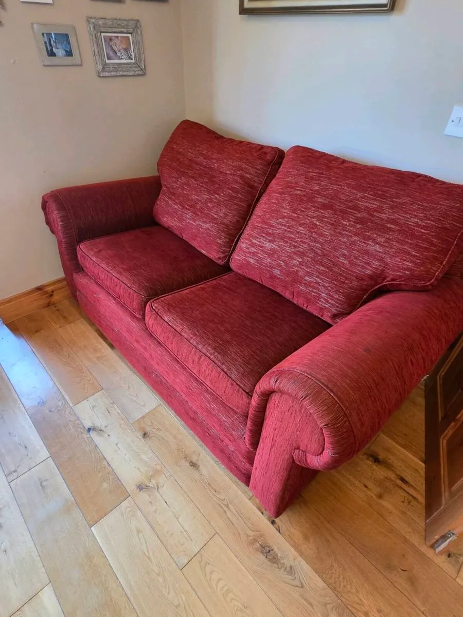 Two Red Couches - Image 4
