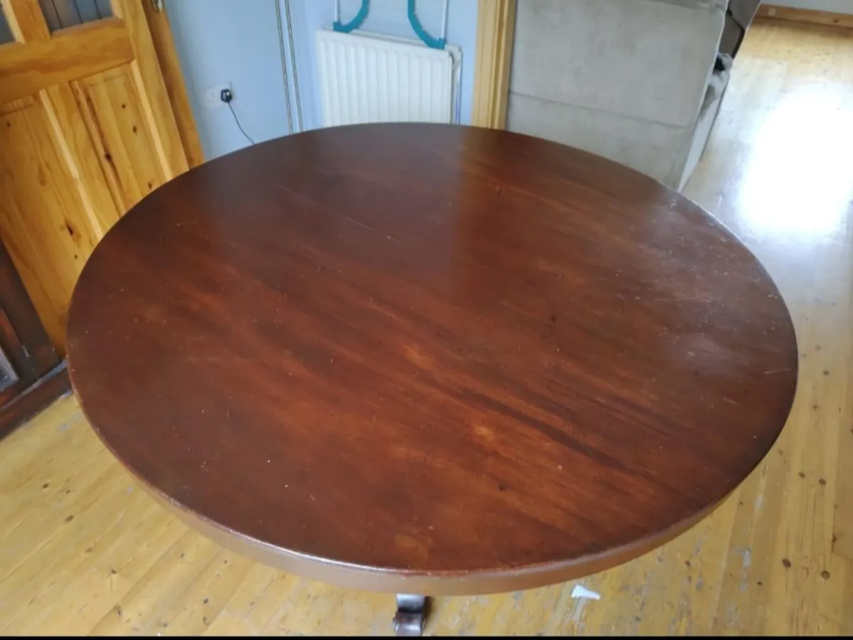 Antique tilt top breakfast table - Image 2