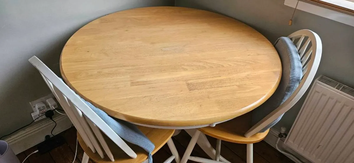 Table and chairs