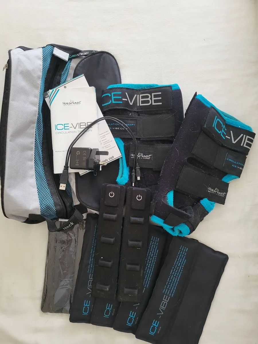 Horseware Ice Vibe vibrating hock, knee and leg wr - Image 1