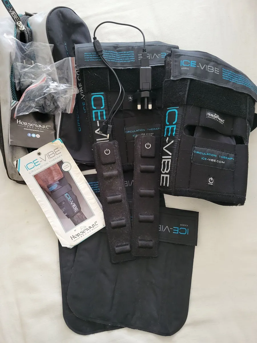 Horseware Ice Vibe vibrating hock, knee and leg wr - Image 3