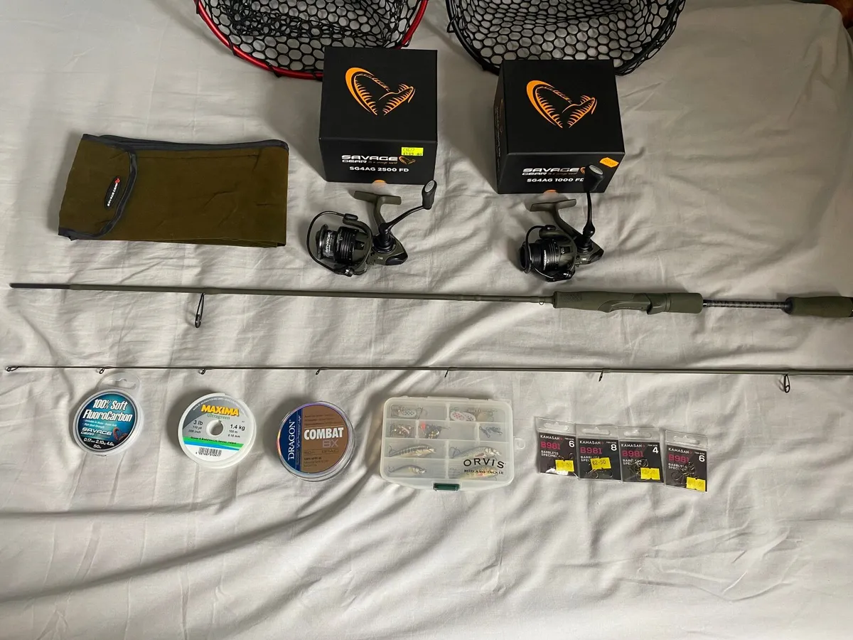 Savage Gear SG4 1-5g Rod & Reels - Image 1