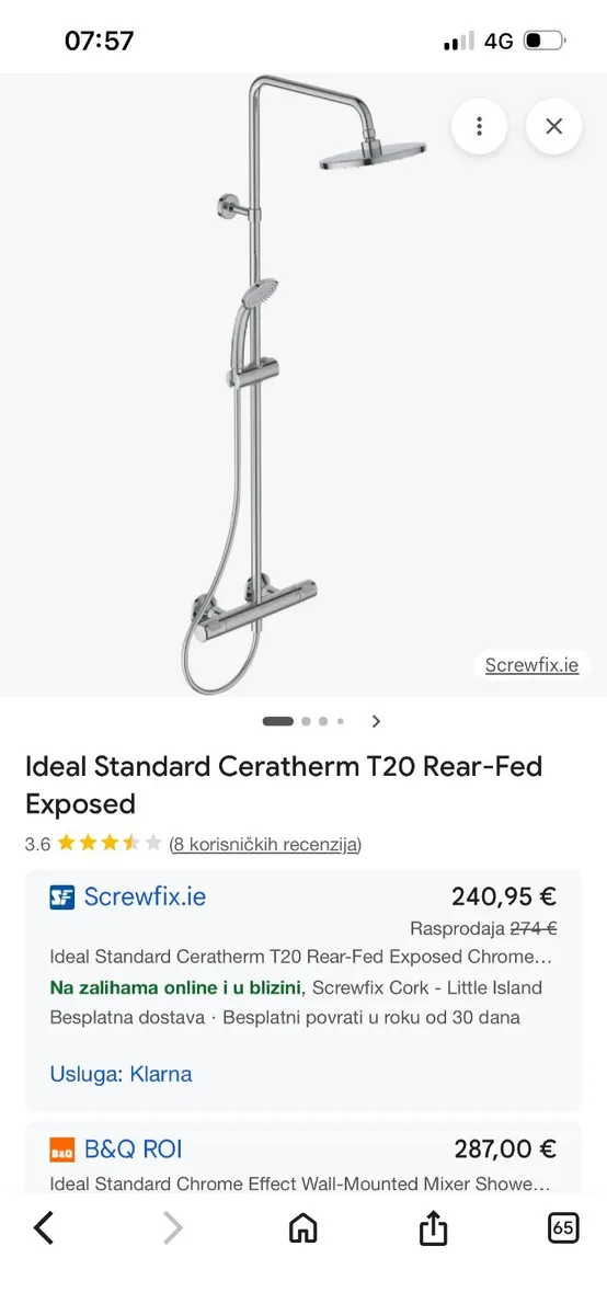 Shower mixer - Image 1