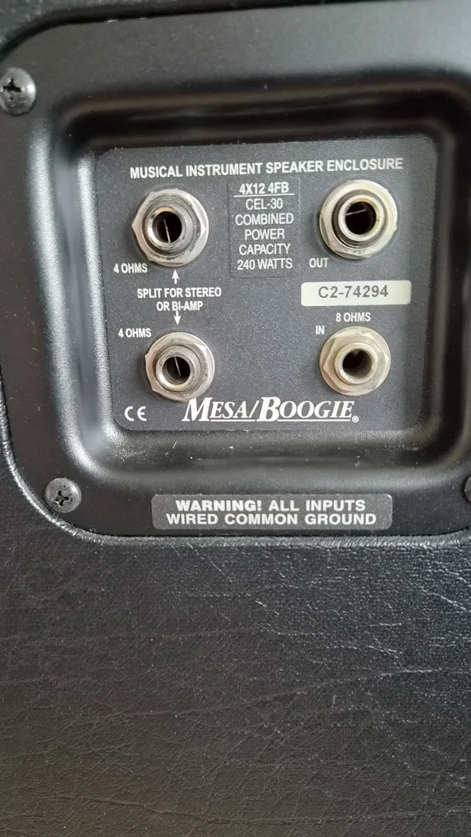 4 x 12 MESA Rectifier stand, straight - Image 2