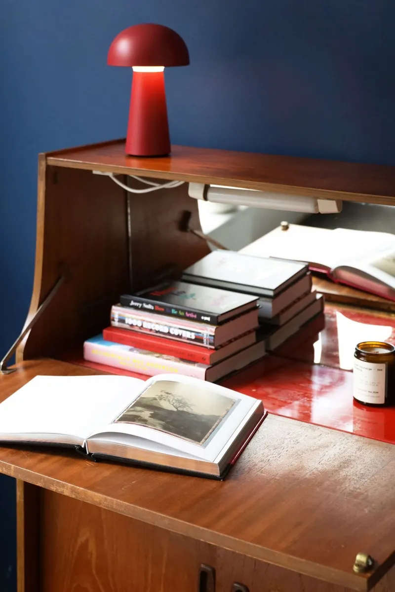 Mid Century Cocktail Cabinet Bureau - Image 2