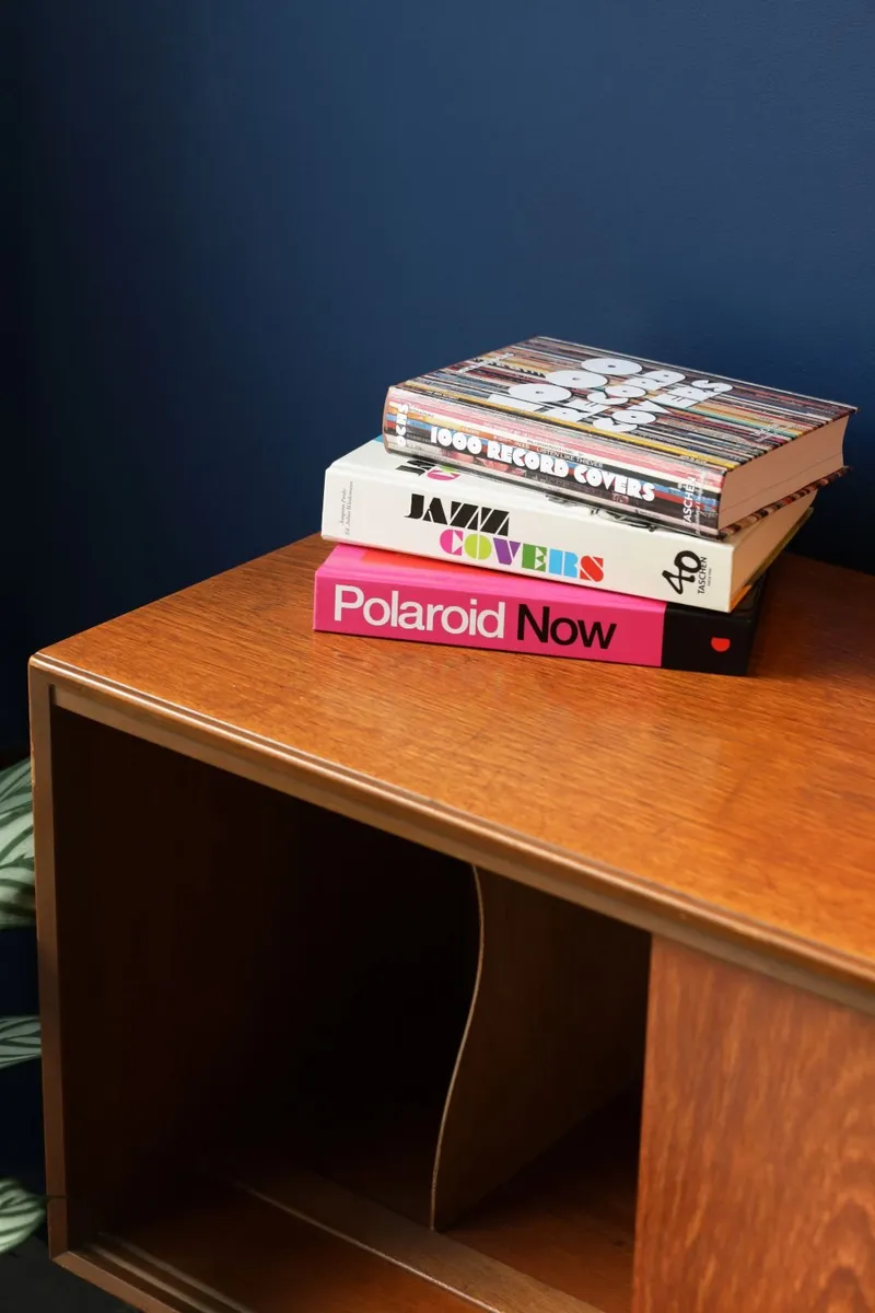 Mid Century Teak Record Holder Unit - Image 2