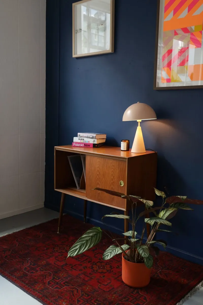 Mid Century Teak Record Holder Unit - Image 3