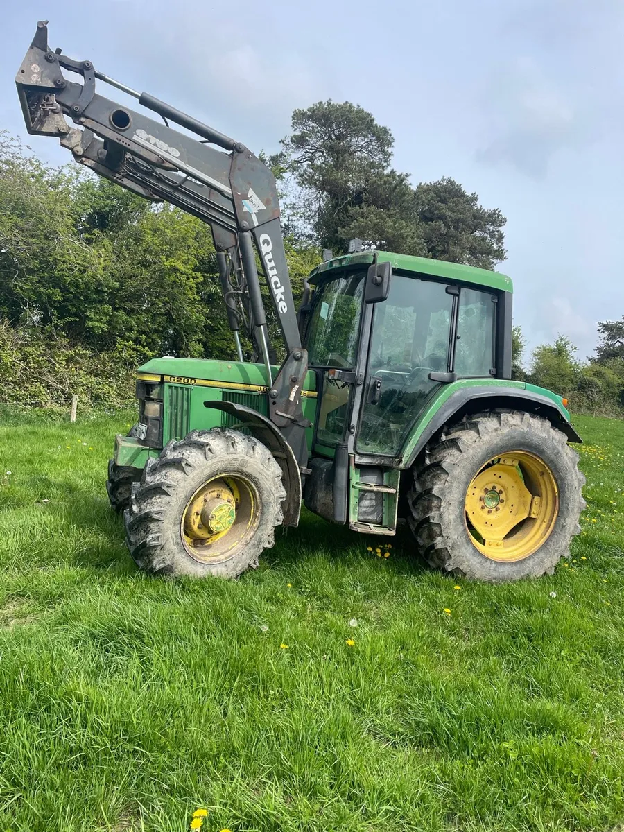 John Deere 6200 with loader - Image 1