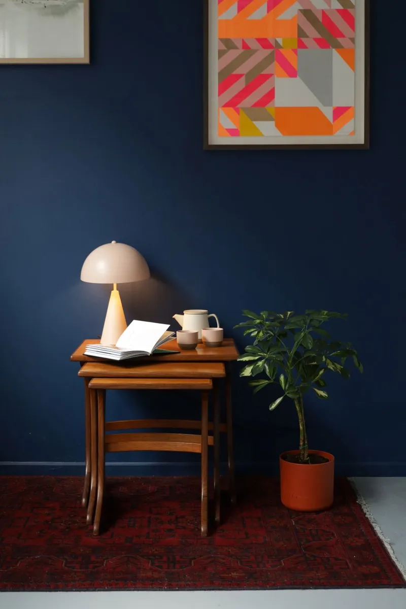 Mid Century Teak Nest of Tables (3) - Image 1