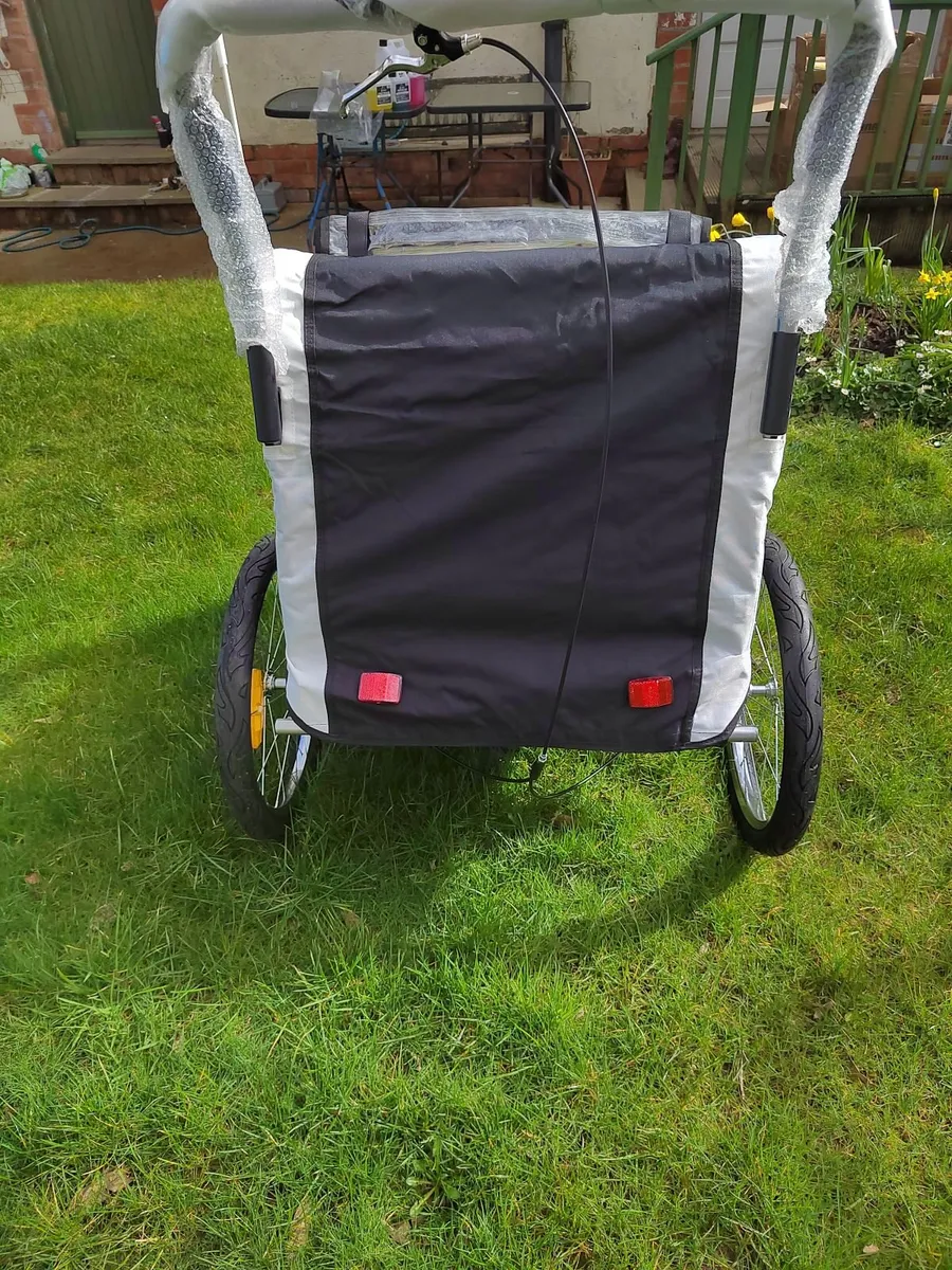 2 Seat Baby Bike Trailer /stroller - Image 2