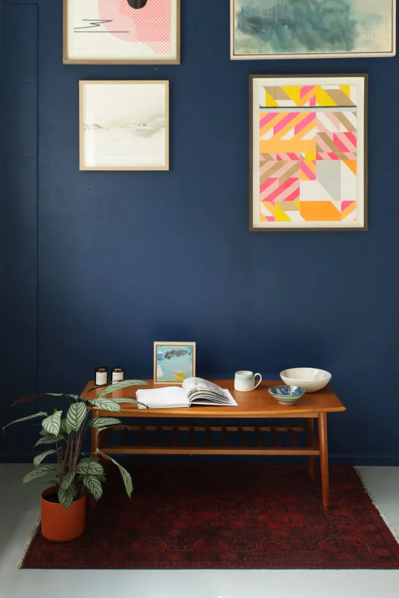 Large Teak mid century coffee table - Image 3