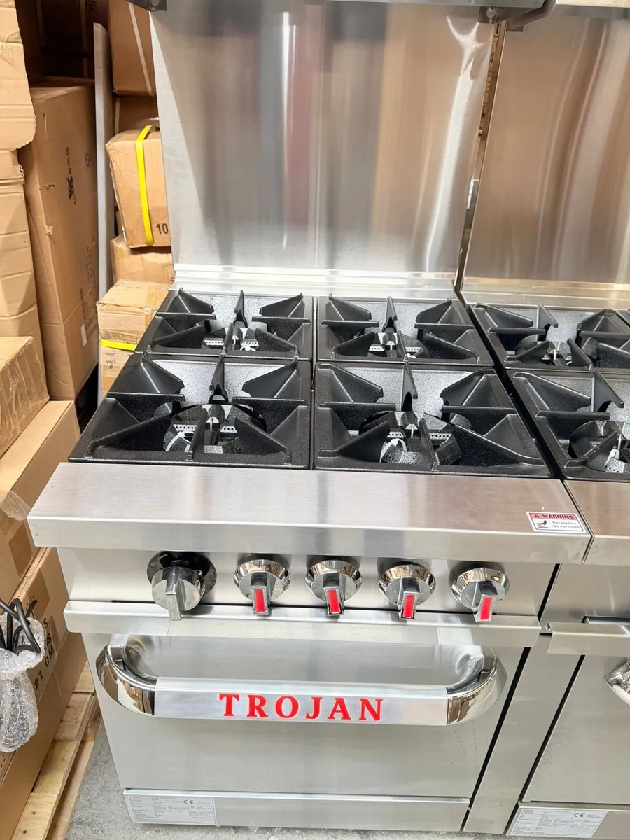 6 Burner Gas Range with Oven - Image 2