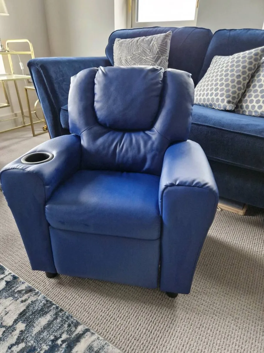 Kids Leather Recliner - Image 2