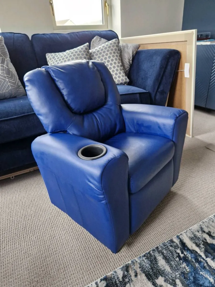Kids Leather Recliner - Image 1