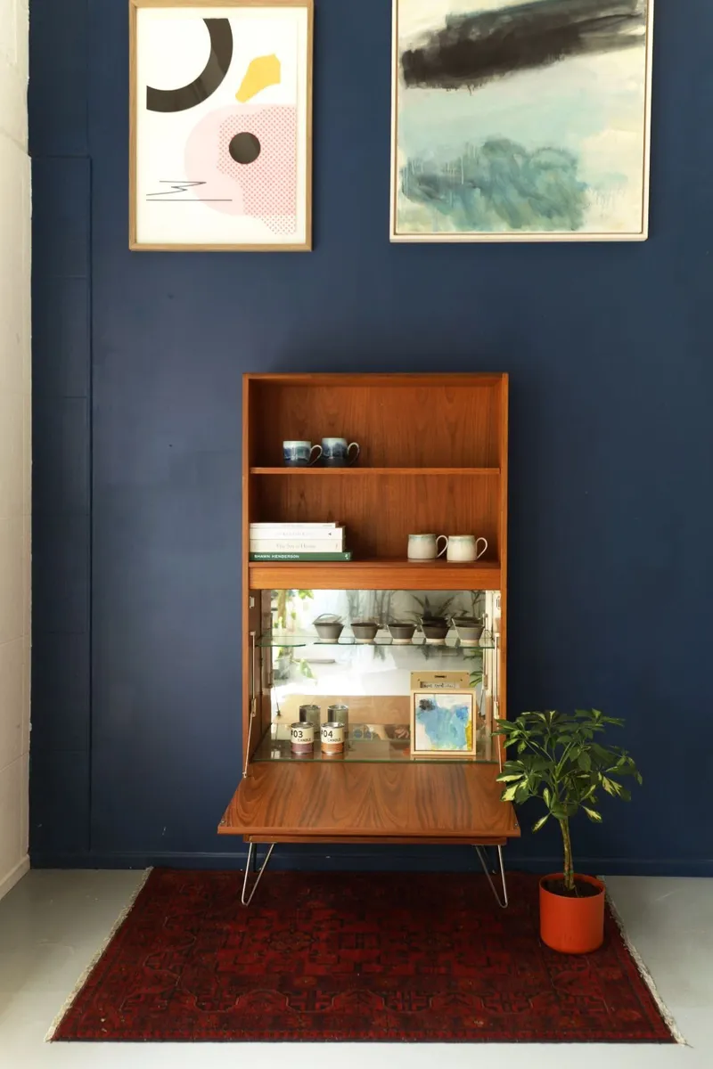 Mid Century Teak Drink Storage Unit - Image 3